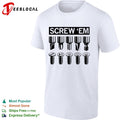 Screw ’em screwdriver bits types chart shirt