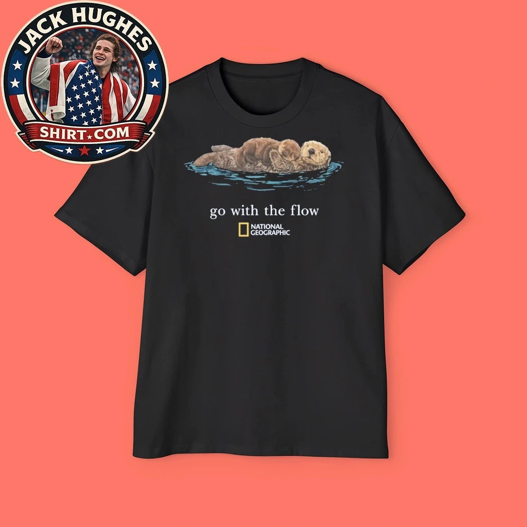 Sea Otter Go with the Flow National Geographic Shirt