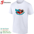 Seal holding traffic cone be ungovernable shirt