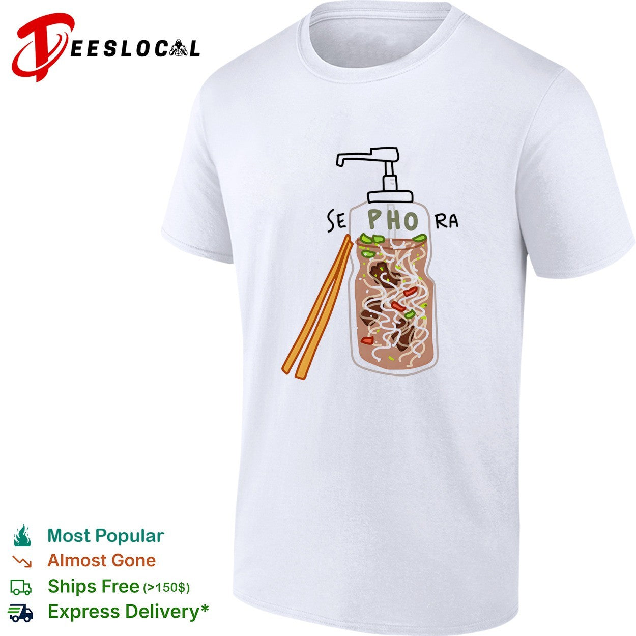 Sephora pho bottle shirt