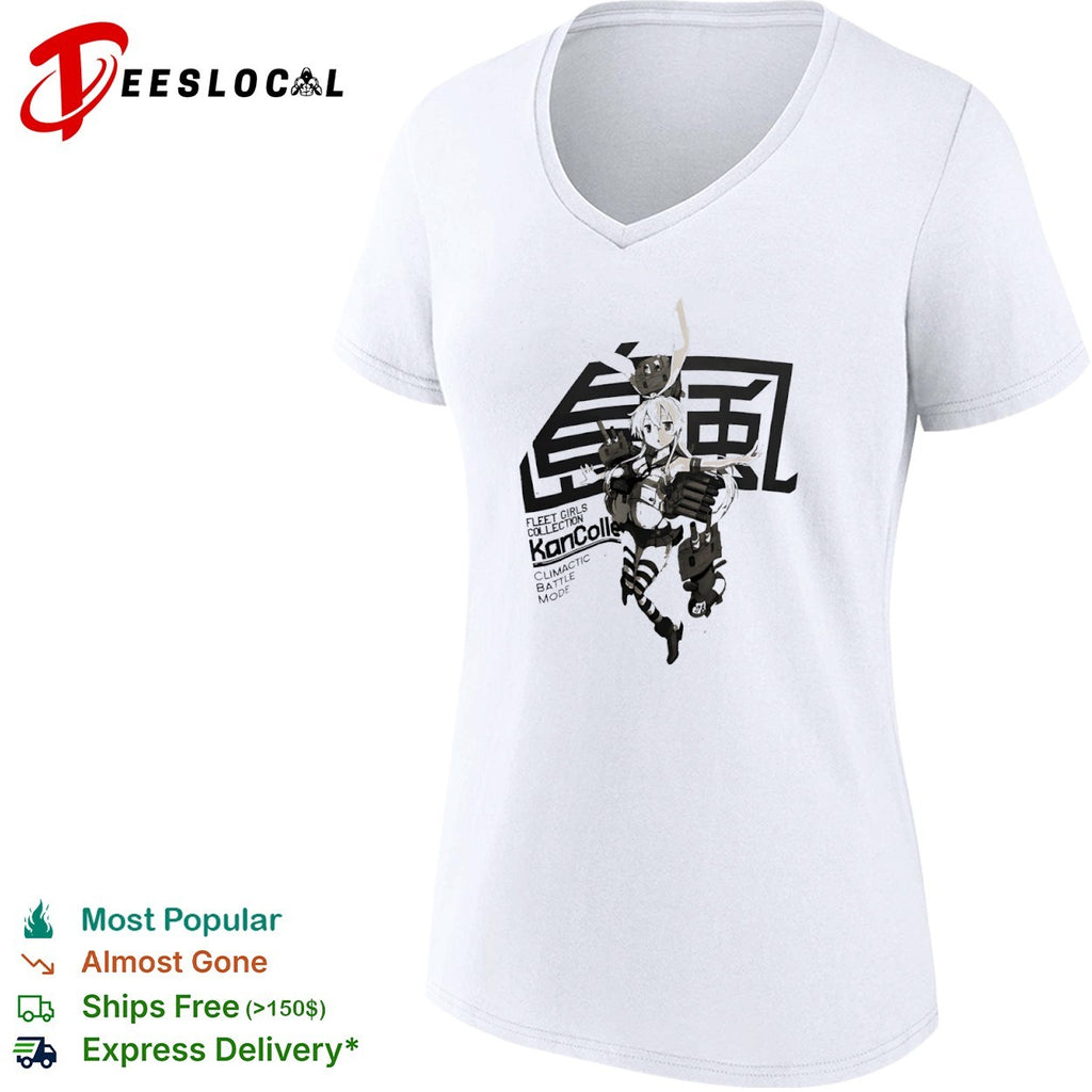 Shimakaze Fleet Girls Collection KanColle Climactic Battle Mode Japanese shirt