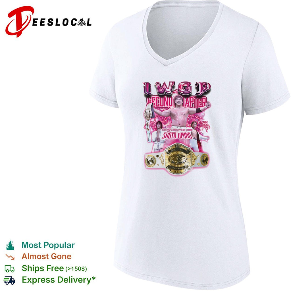 Shota Umino IWGP Second Chapter the 8th IWGP Global Heavyweight Champion shirt
