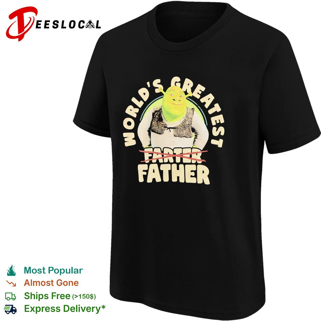 Shrek World’s Greatest Farter Father shirt