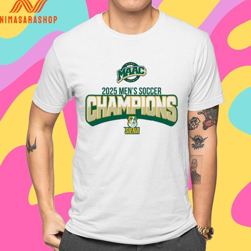 Siena Saints 2025 Men’s Soccer Champions Shirts