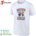 Sister’s job to annoy her brother no matter how old cartoon pigs shirt