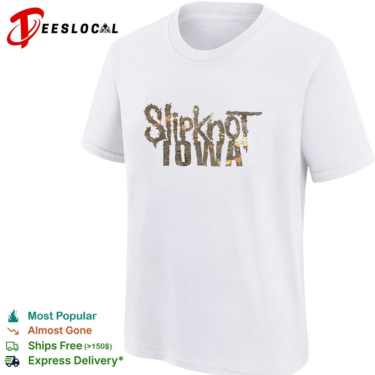 Slipknot Iowa band shirt