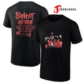 Slipknot self titled 25 years graphic tracklist graphic shirt