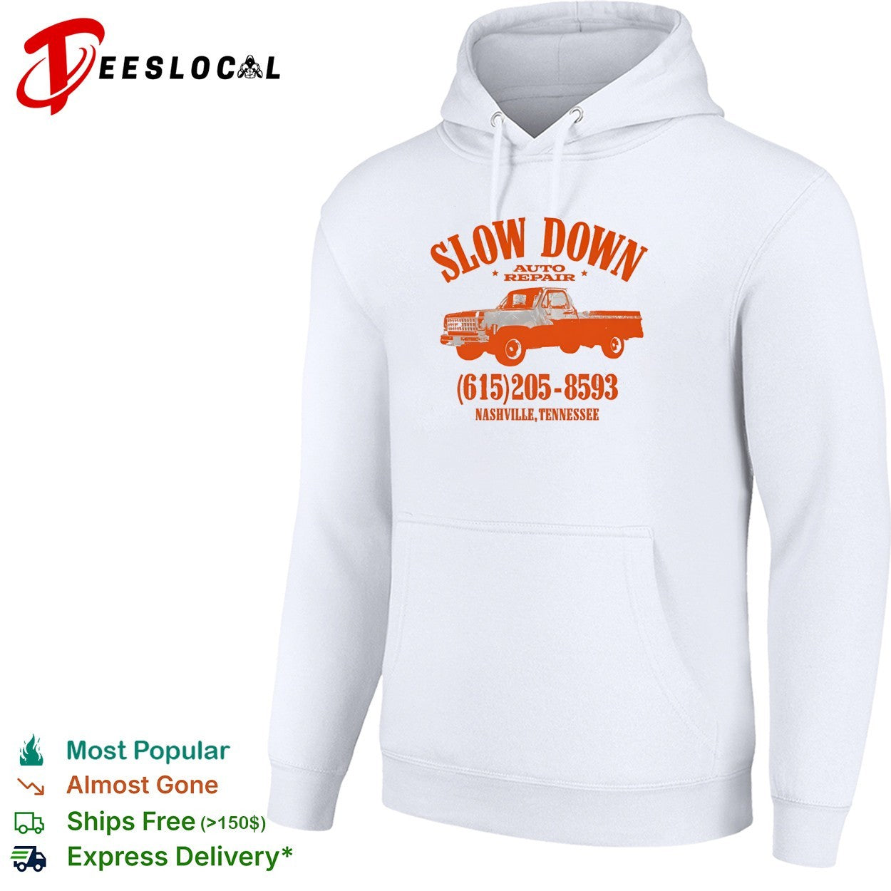 Slow Down Auto Repair Nashville Tennessee vintage truck shirt