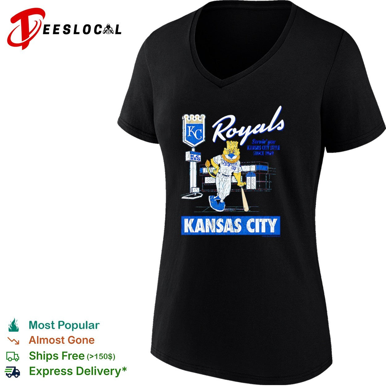 Sluggerrr Kansas City Royals MLB Servin you Kansas City style since 1969 shirt