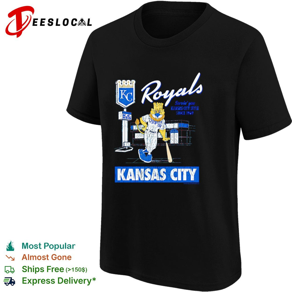 Sluggerrr Kansas City Royals MLB Servin you Kansas City style since 1969 shirt