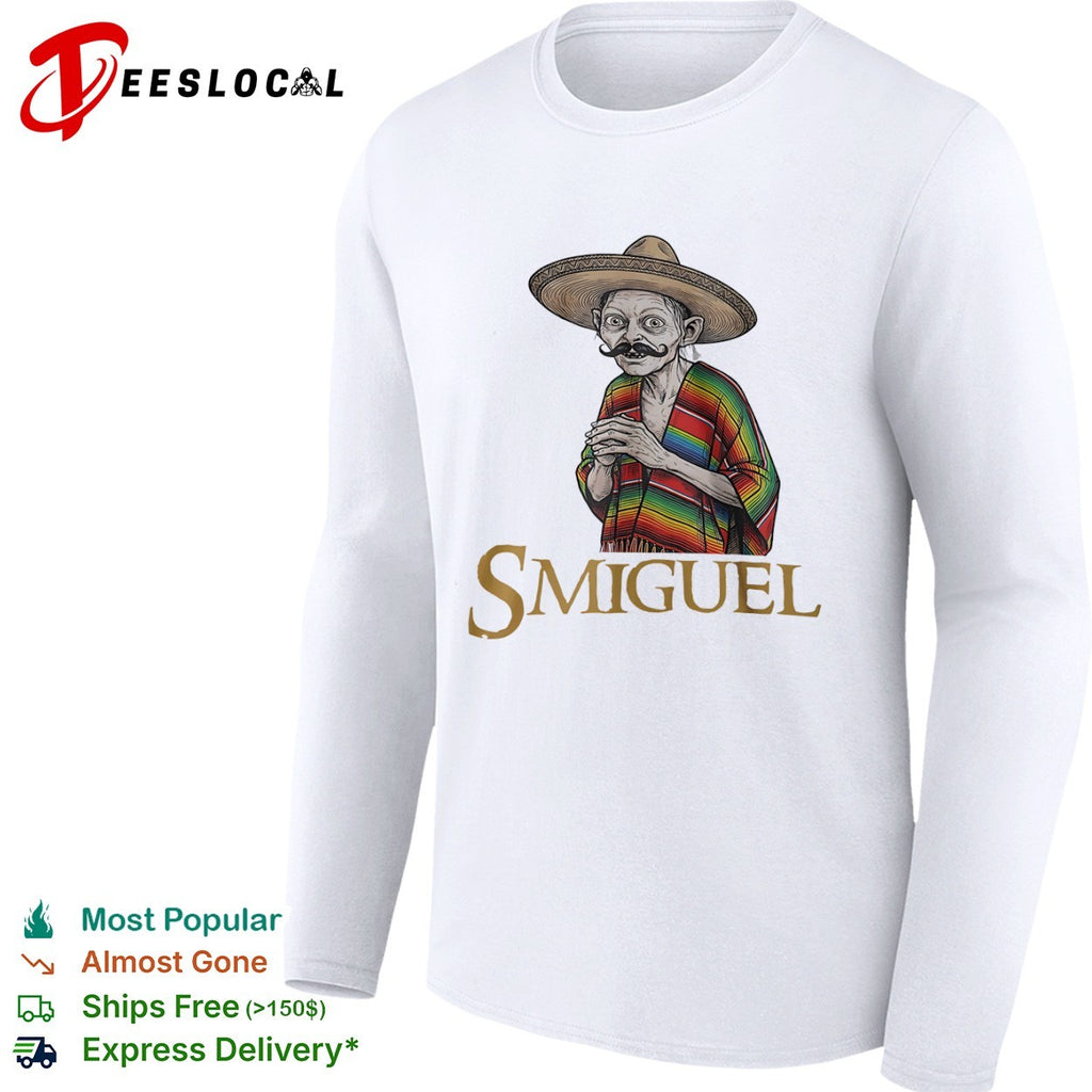 Smiguel Gollum sombrero poncho shirt