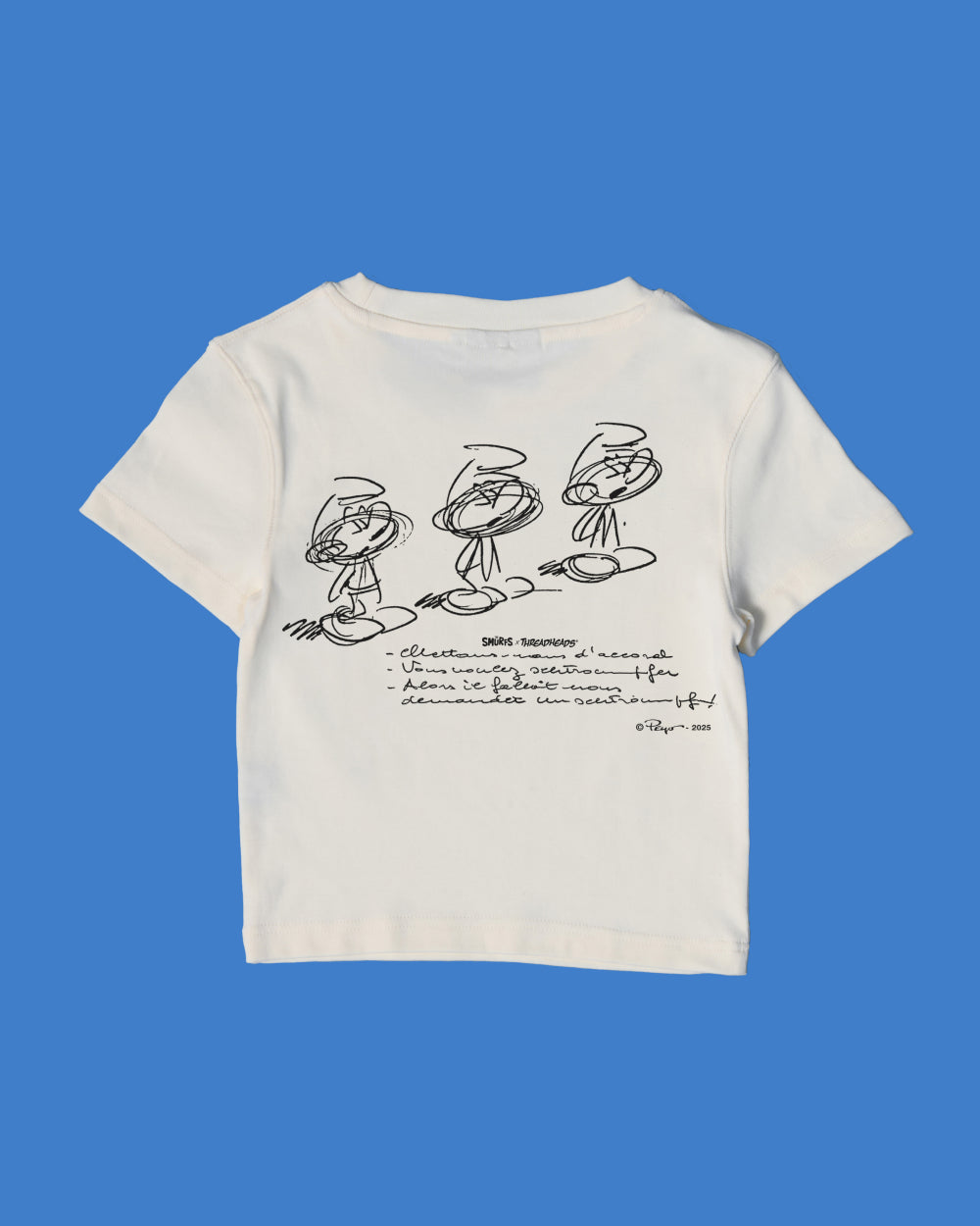 Should of Asked for a Smurf Baby Tee
