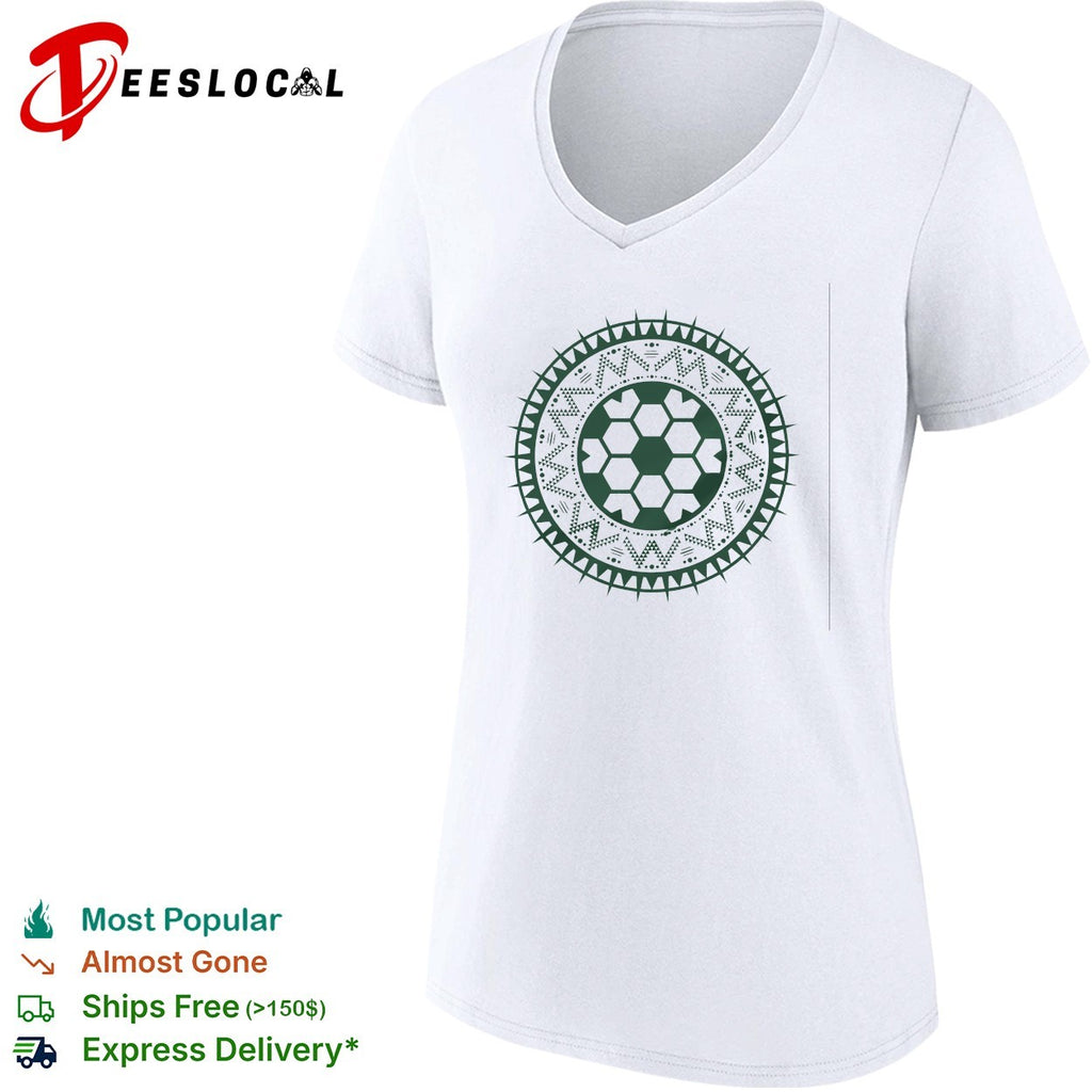 Soccer ball tribal mandala shirt
