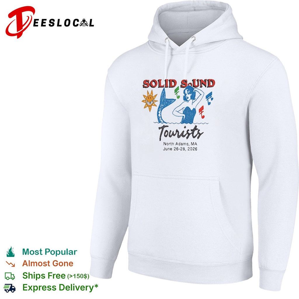 Solid Sound festival 2026 Tourists North Adams mermaid shirt