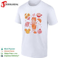 Sonny Angel Tiger Milk and Flowers Latte Croissant Mouse Strawberry Roll shirt