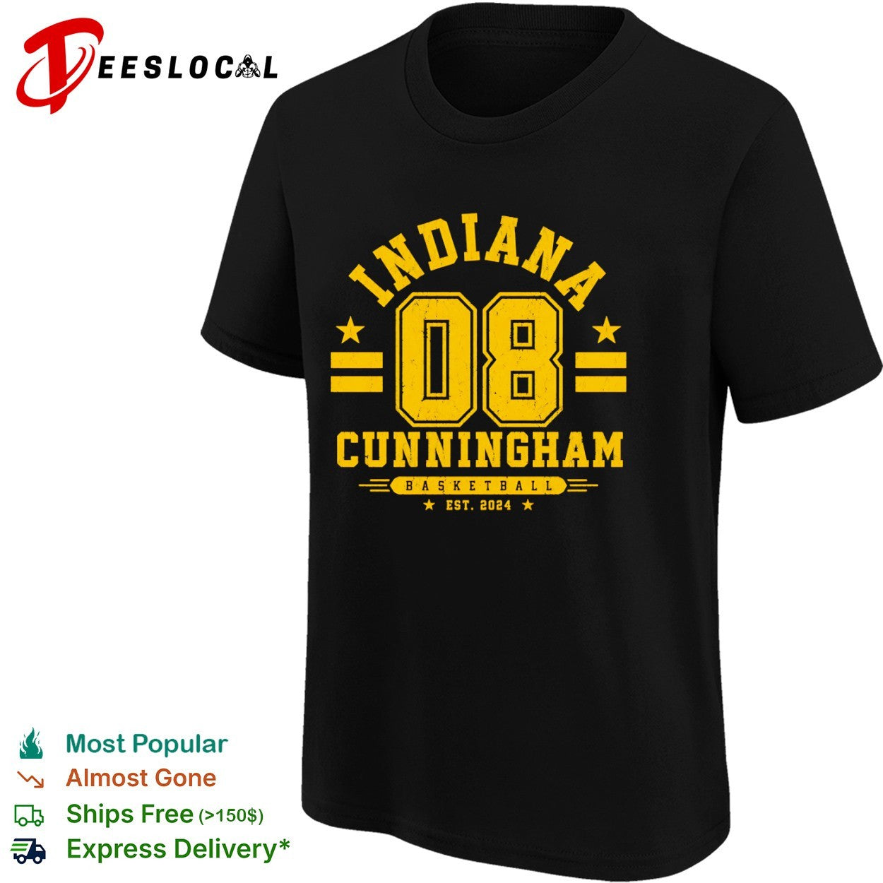 Sophie Cunningham 08 Indiana Fever Basketball Est 2024 shirt