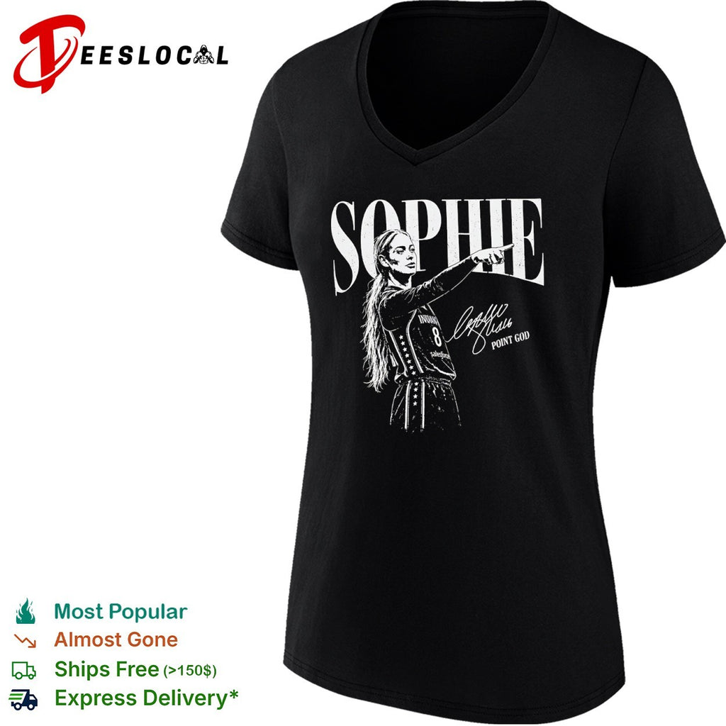 Sophie Cunningham Indiana Fever WNBA Point God SOPHIE Indiana 8 Salesforce shirt