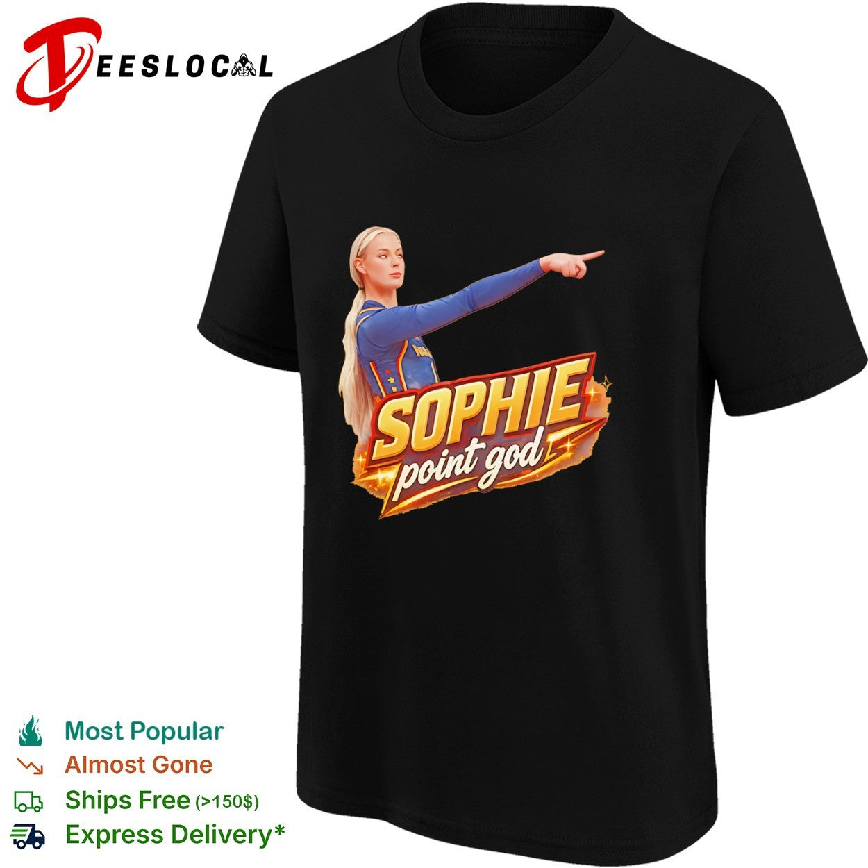 Sophie Cunningham Indiana Fever WNBA Sophie point god basketball team shirt