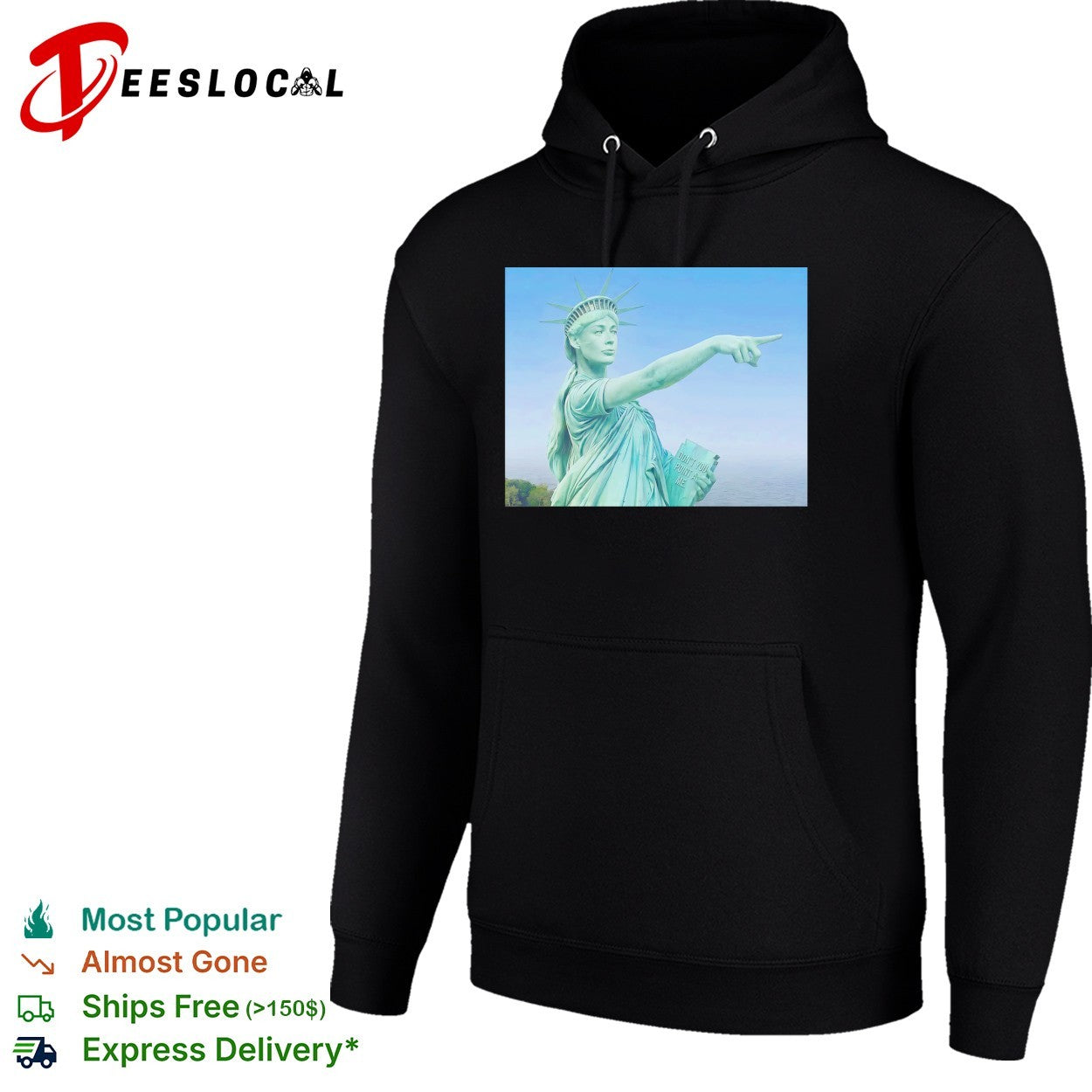 Sophie Cunningham x Statue Of Liberty pointing don’t you point at me shirt