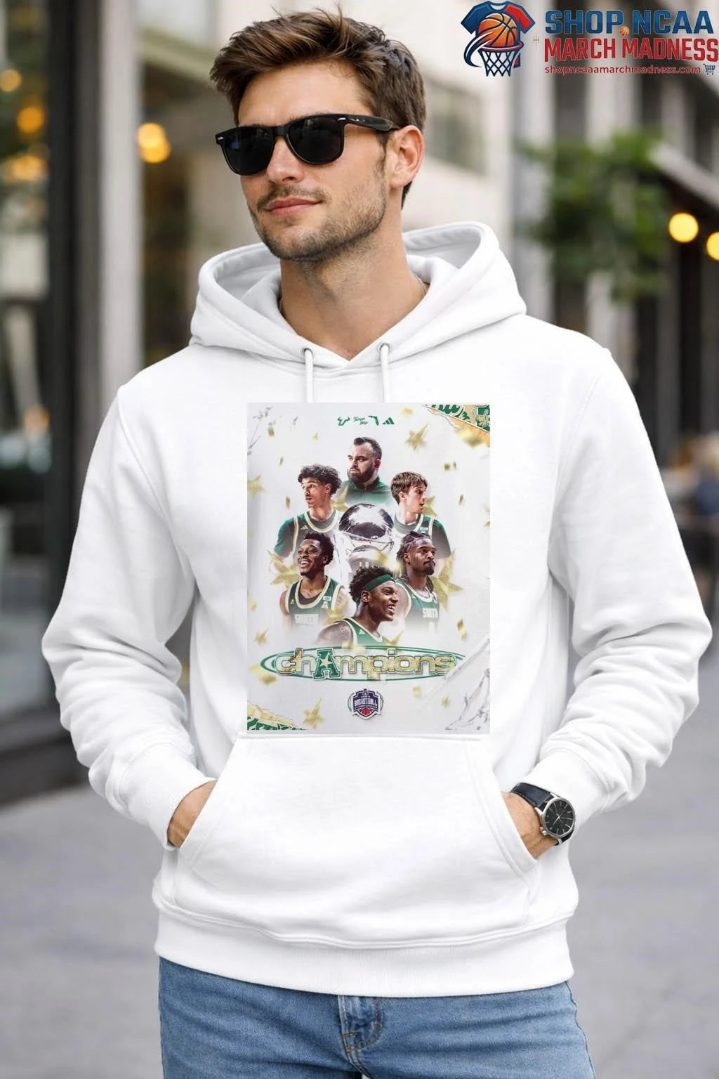 South Florida Bulls Men’s Basketball 2026 American Conference Tournament Champions T-Shirt South Florida Bulls