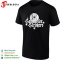 Southside Strokers Chicago Baseball White Star Barbed Wire Shirt