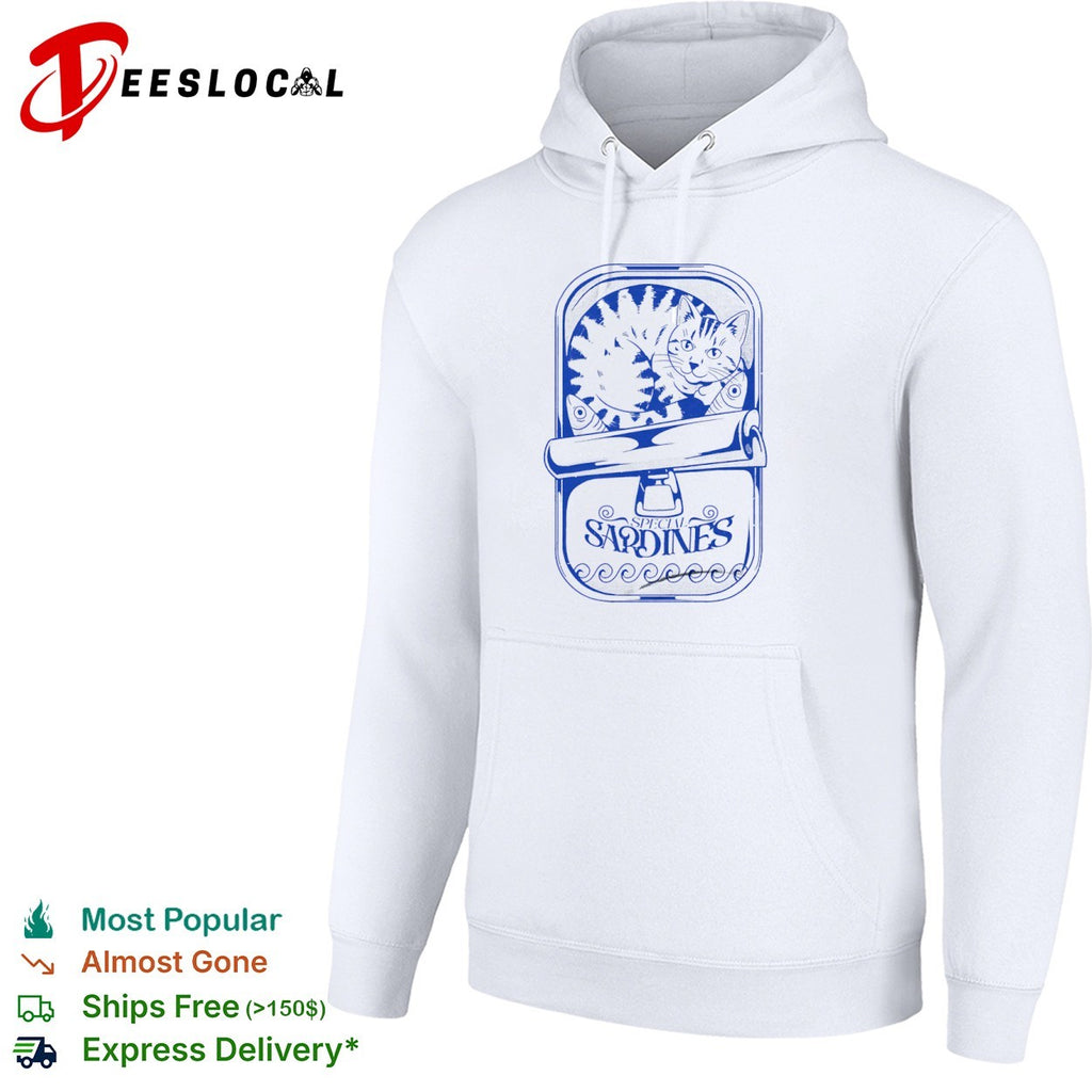 Special Sardines Cat and Fish Shirt