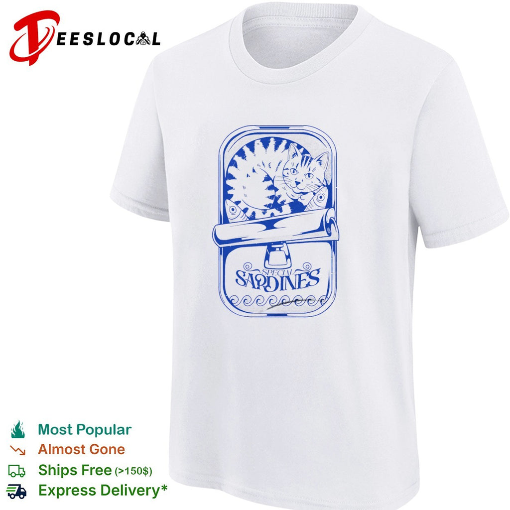 Special Sardines Cat and Fish Shirt