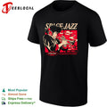 Spike Spiegel Cowboy Bebop space jazz see you trumpet anime shirt