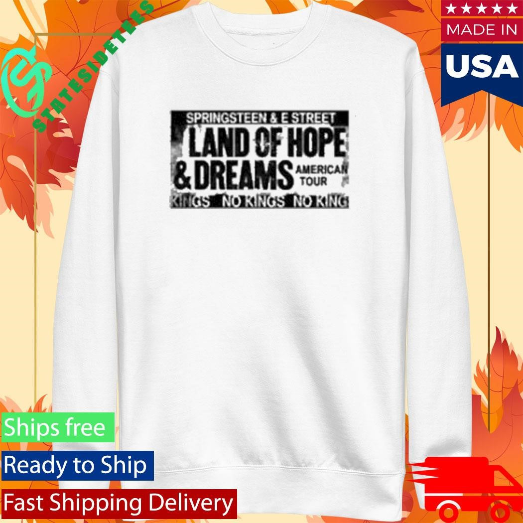 Springsteen &amp; The E Street Band 2026 Land Of Hope &amp; Dreams American Tour Shirt