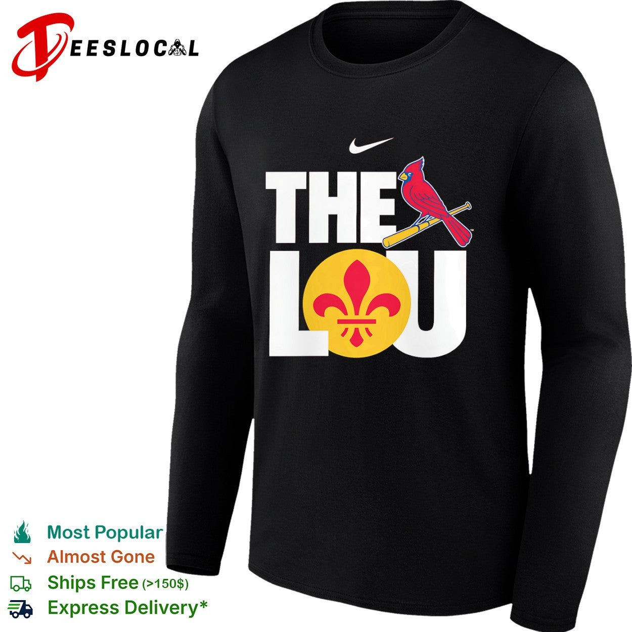 St Louis Cardinals The Lou Fleur De Lis shirt