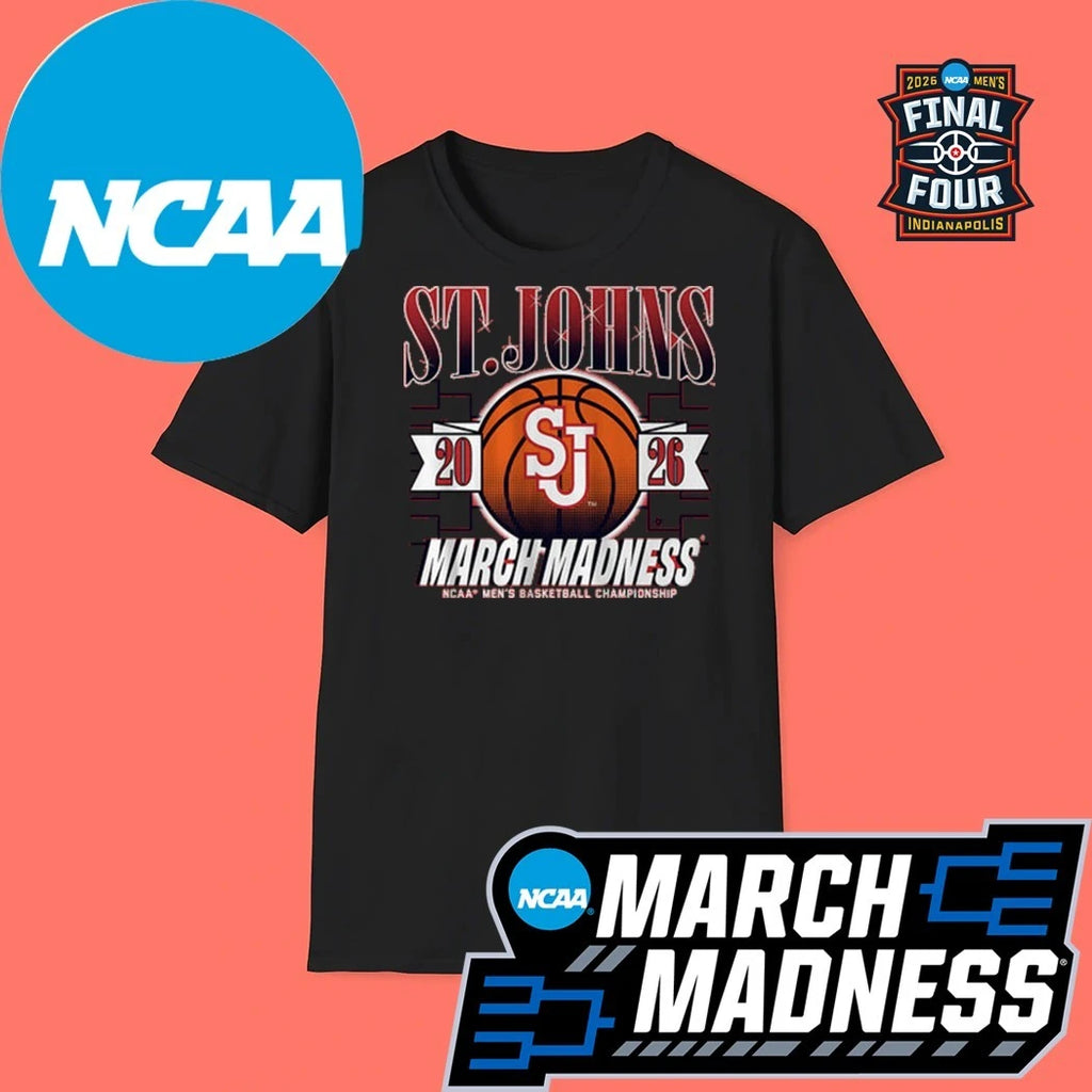 St. Johns Red Storm MBB 2026 NCAA Women’s Basketball Championship March Madness Logo Shirt
