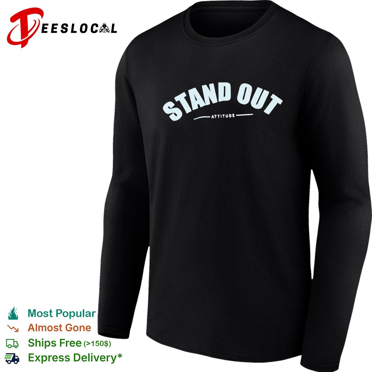 Stand out attitude minimal shirt