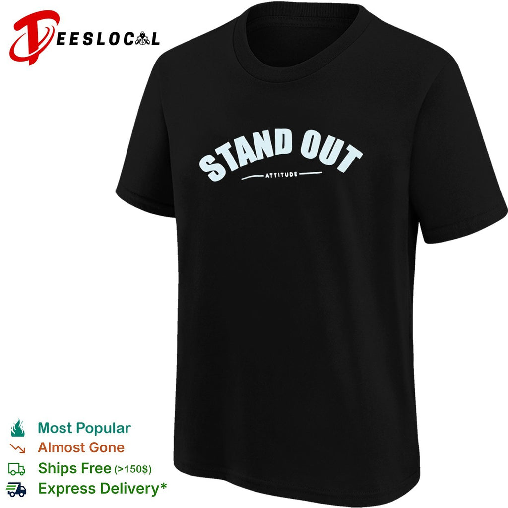 Stand out attitude minimal shirt