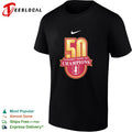 Stanford Cardinal University 50 straight years of champions shirt