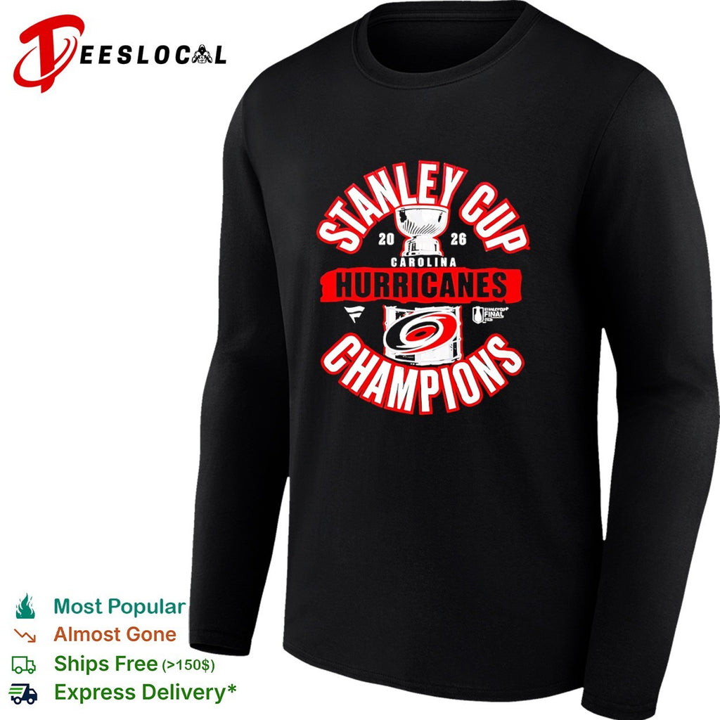Stanley Cup 2026 Carolina Hurricanes Champions NHL Ice Hockey Final shirt