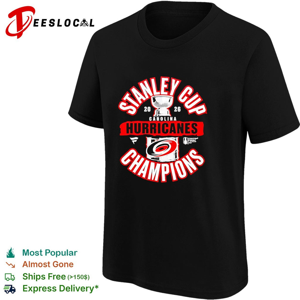 Stanley Cup 2026 Carolina Hurricanes Champions NHL Ice Hockey Final shirt