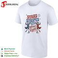 Stars Stripes and Women’s Rights 4th of July Equal Rights retro shirt