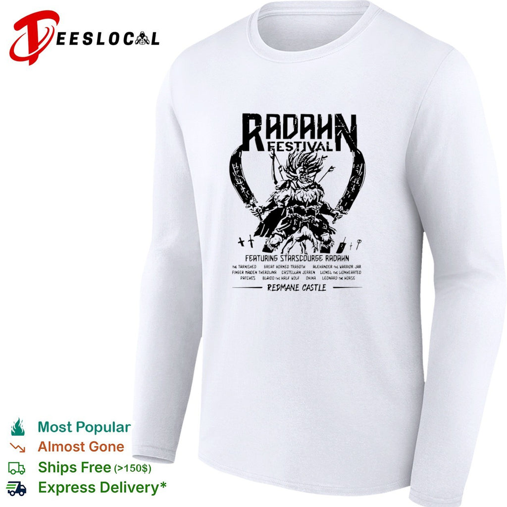 Starsourge Radahn Festival Elden Ring Redmane Castle The Tarnished Blaidd Shirt