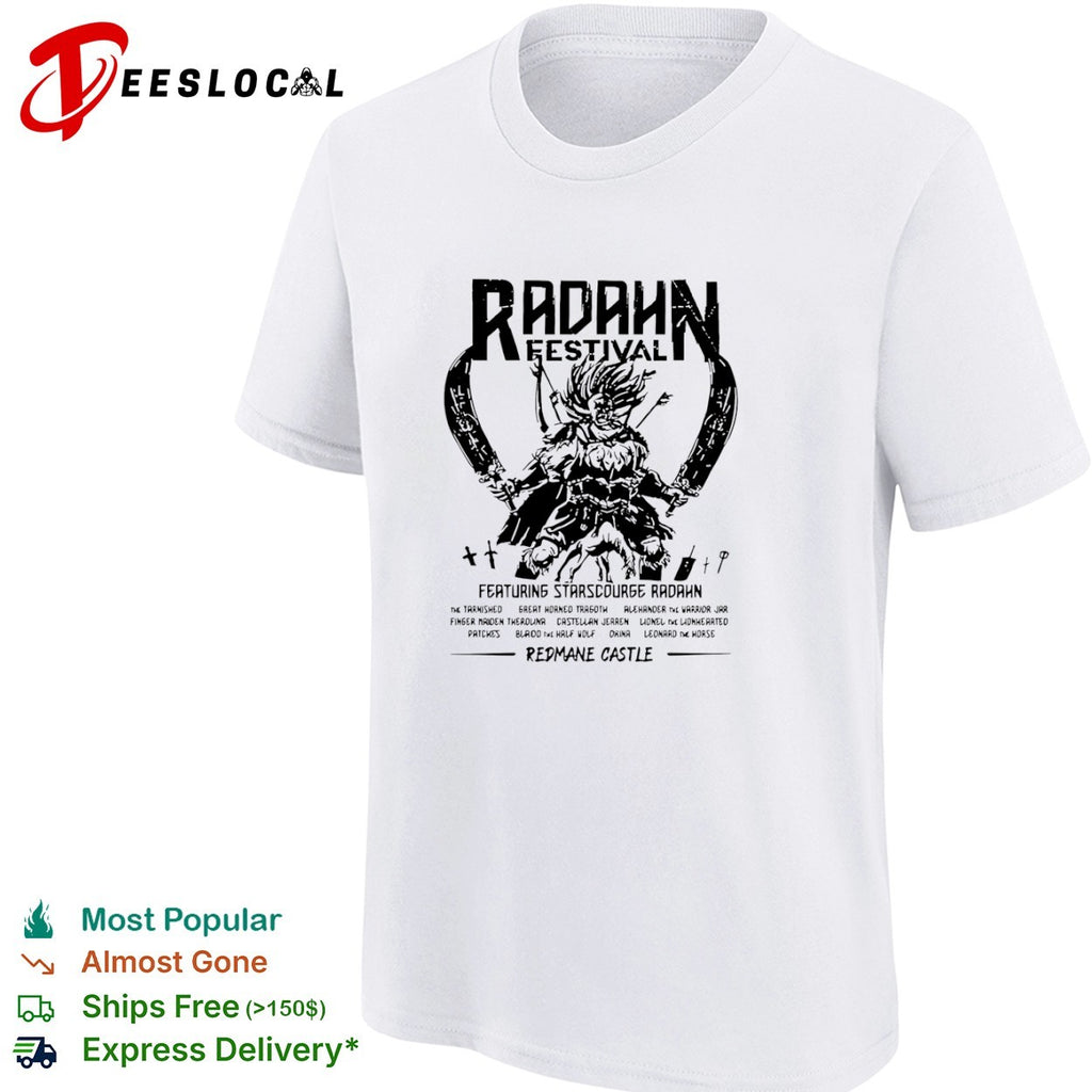 Starsourge Radahn Festival Elden Ring Redmane Castle The Tarnished Blaidd Shirt