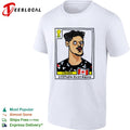 Stephen Eustáquio Canada soccer player caricature collectible card shirt