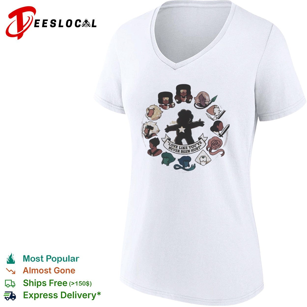 Steven Universe Characters Love like you’ve never been hurt shirt
