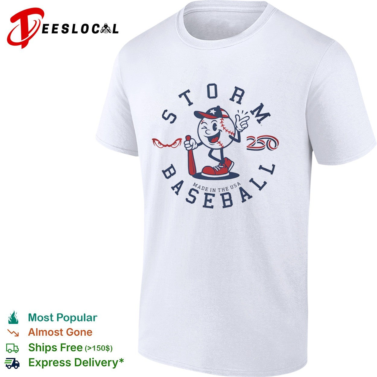 Storm Baseball 25th Anniversary Lake Elsinore Storm Minor League Baseball shirt
