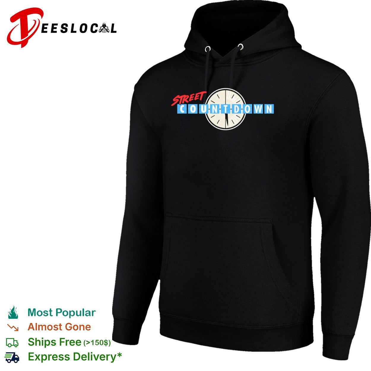 Street Countdown Clock TV shirt