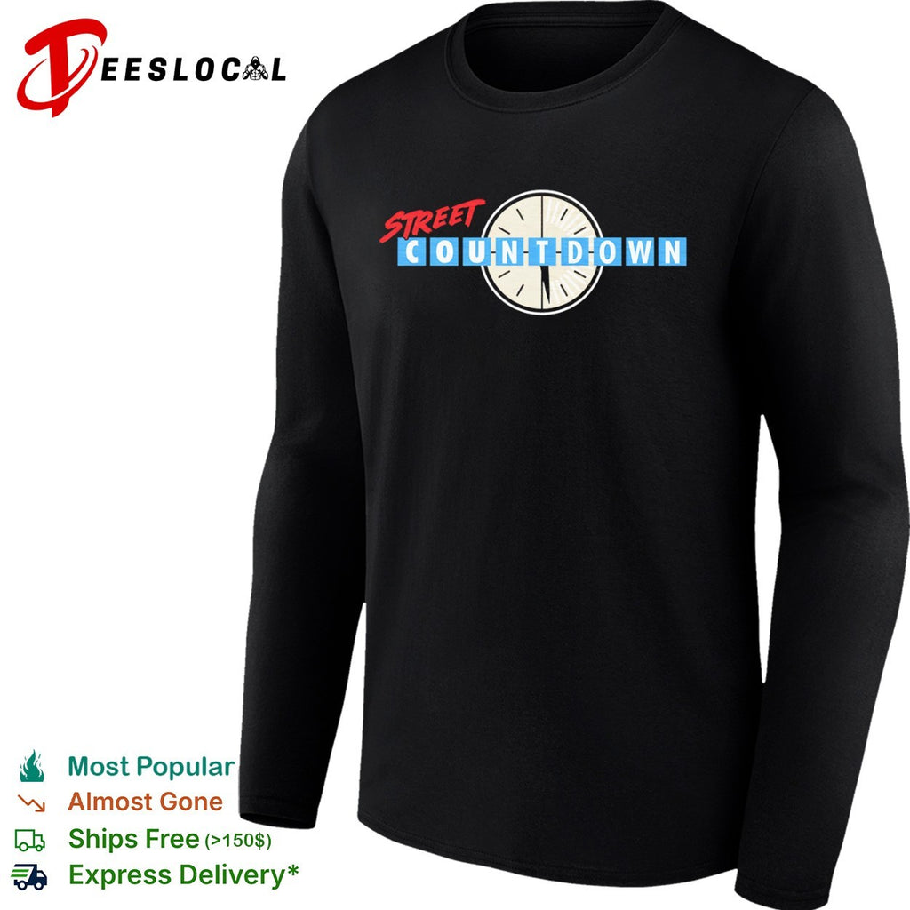 Street Countdown Clock TV shirt