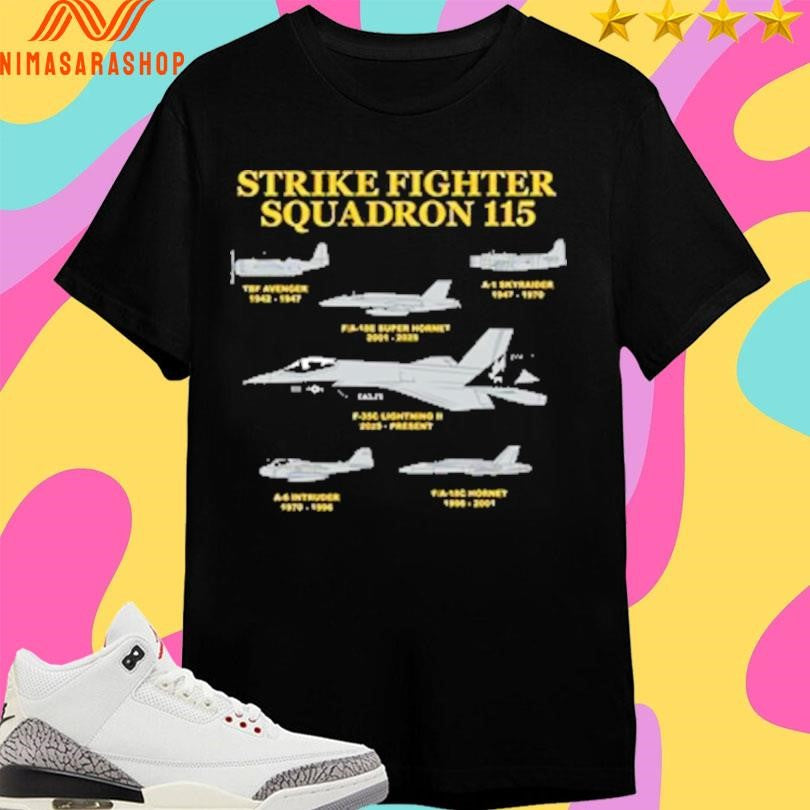Strike Fighter Squadron VFA-115 Shirts