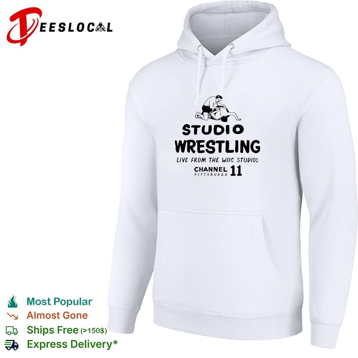Studio Wrestling Live from the WIIC Studios Channel 11 Pittsburgh shirt