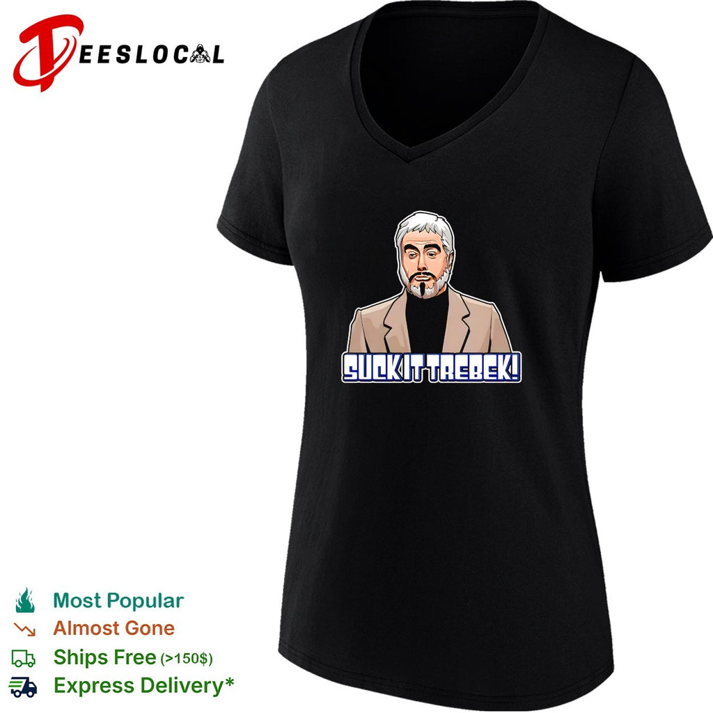 Suck it Trebek SNL Celebrity Jeopardy parody shirt