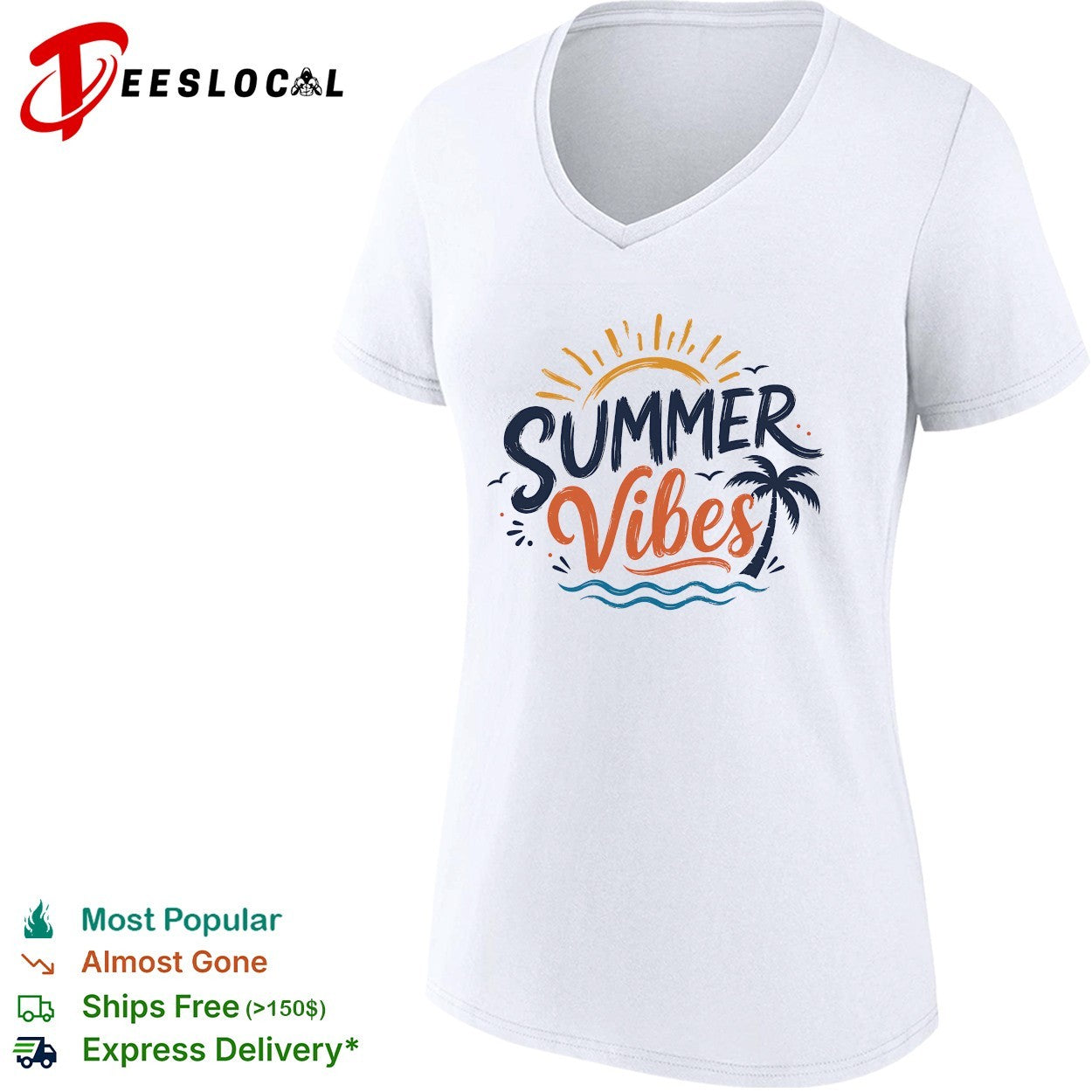 Summer Vibes Beach Lovers And Sun Seekers shirt