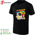 Summer geek camp retro computer loading summer eat sleep code repeat shirt