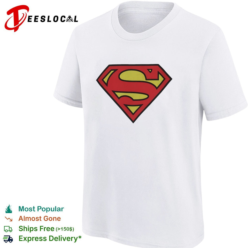 Superman S shield logo classic shirt
